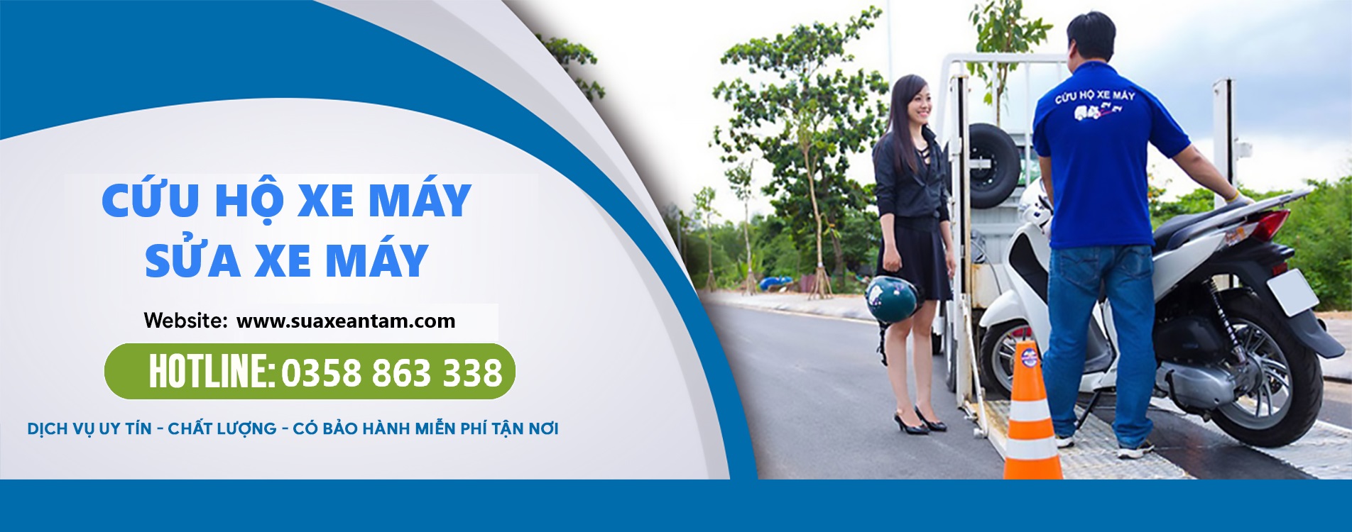 baner sửa xe an tâm