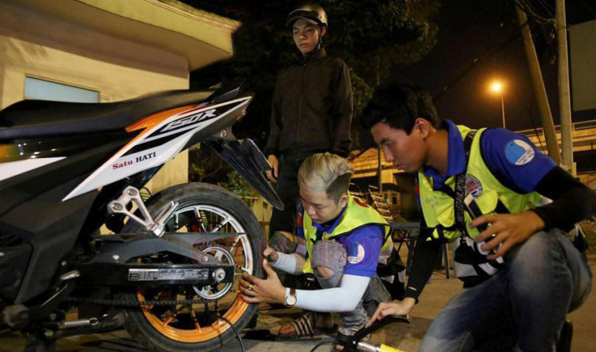 Sửa xe máy tại quận Bình Tân