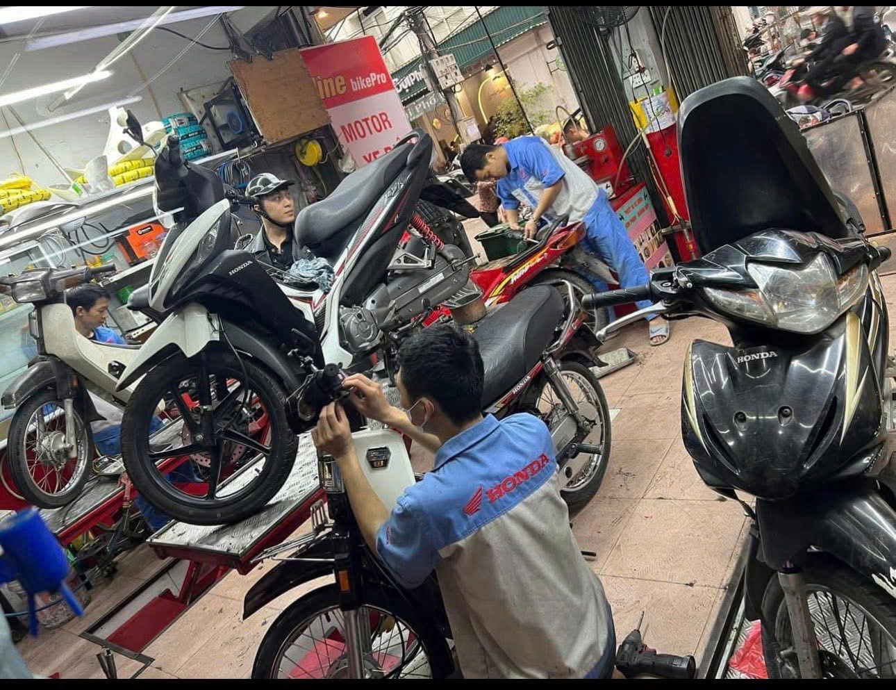 tiệm sửa xe quận 10