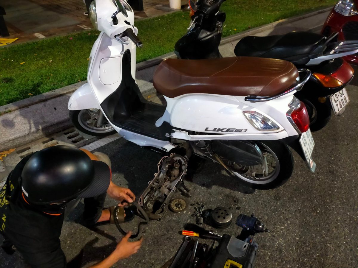 cứu hộ xe máy long biên