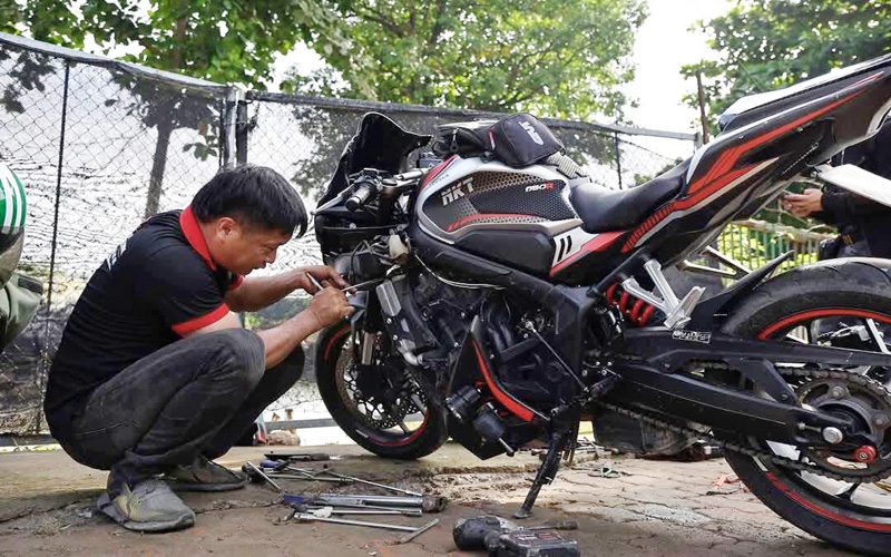 cứu hộ xe máy tại Đông Anh