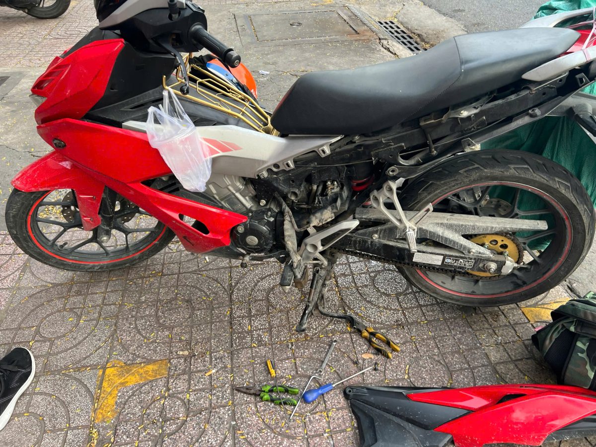 sửa xe máy tại Đống Đa