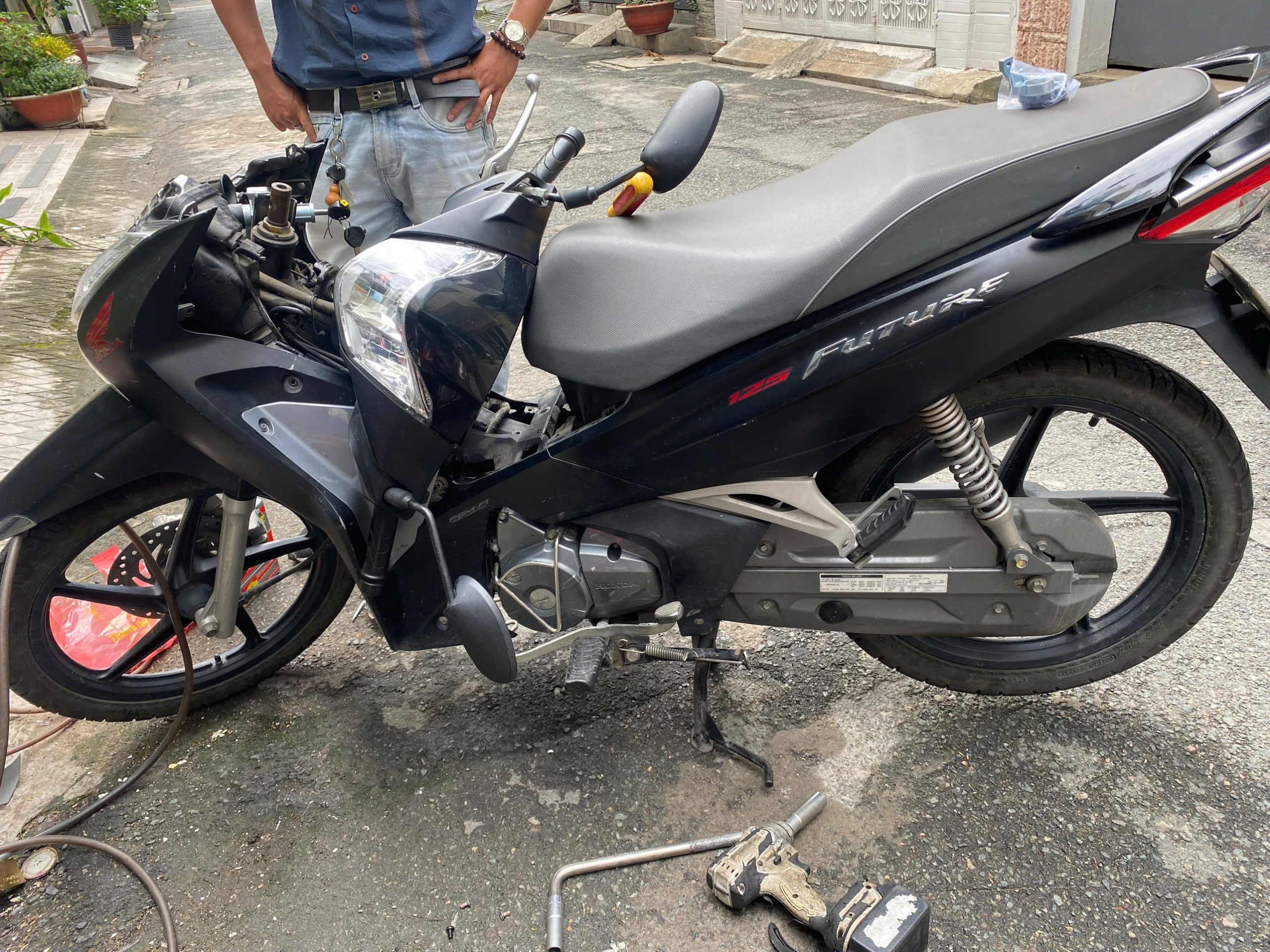 cứu hộ xe máy tại Ứng Hòa