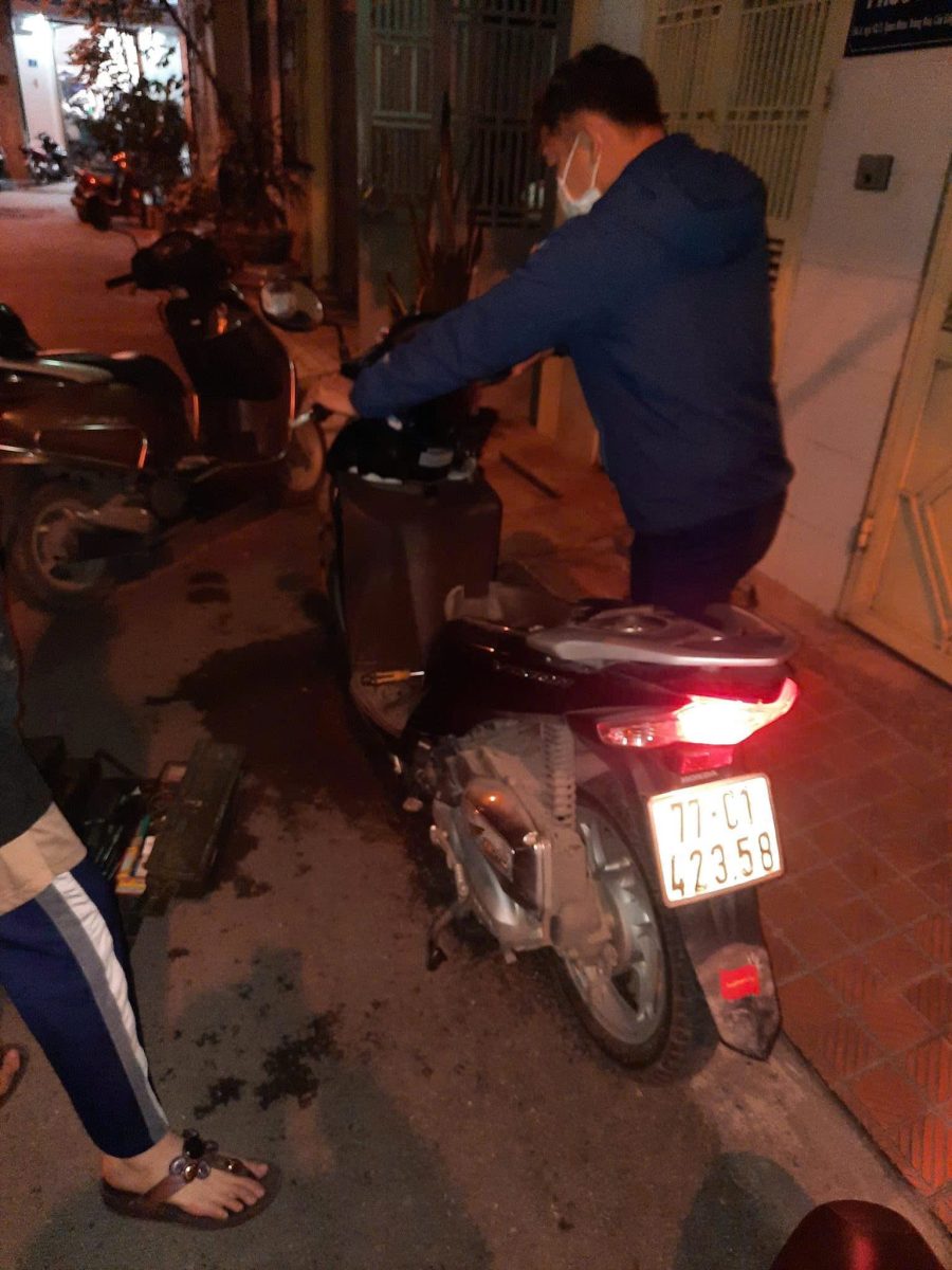 sửa xe máy Long Biên